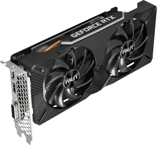 Palit GeForce RTX 2060 Dual, 6GB GDDR6, DVI, HDMI, DP