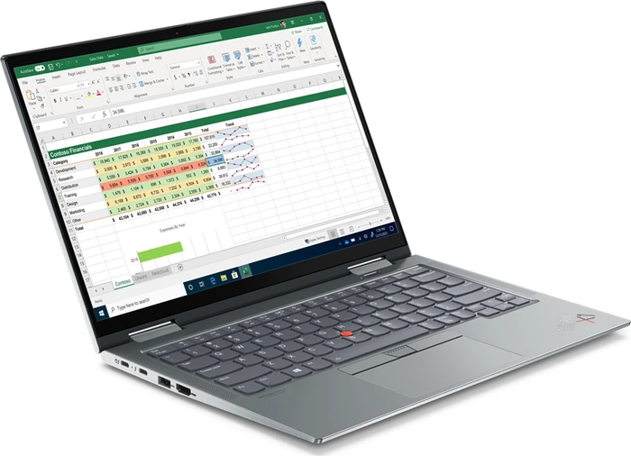 Lenovo ThinkPad X1 Yoga G6, Storm Grey, Core i5-1135G7, 16GB RAM, 512GB SSD, LTE, DE