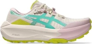 Asics Trabuco Max 5 mineral beige/aurora green (Damen)