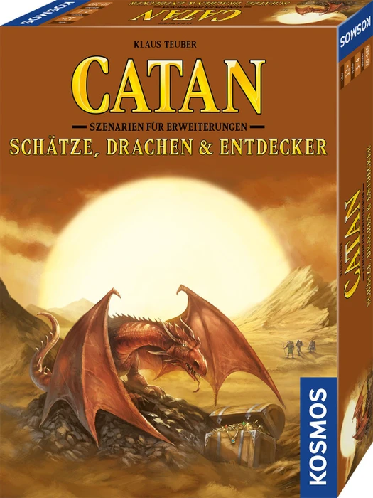 Die Siedler von Catan - Szenarien für Erweiterungen - Schätze Drachen & Entdecker (Erweiterung)