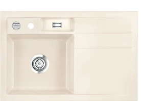 systemceram Bela 78 Einbau Becken links mit Ablauffernbedienung jasmin