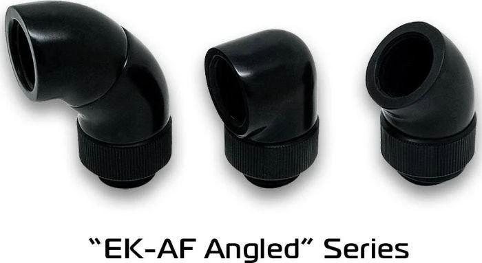 EK Water Blocks EK-AF 90° Adapter G1/4" schwarz