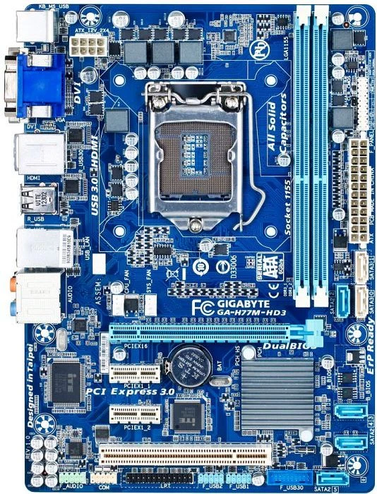 GIGABYTE GA-H77M-HD3 (Intel 1155)