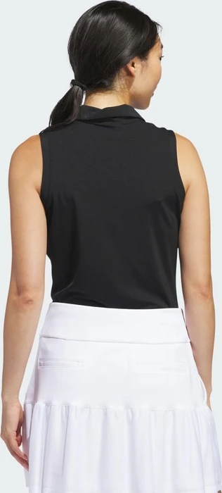 adidas Women's Ultimate365 Solid Poloshirt ärmellos schwarz (Damen)