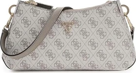 Guess Noelle 4G-Logo Mini Schultertasche dark taupe