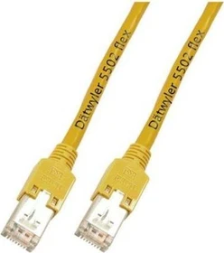 EFB Elektronik TM11 Dätwyler Uninet Patchkabel, Cat5e, S/UTP, RJ-45/RJ-45, 25m, gelb