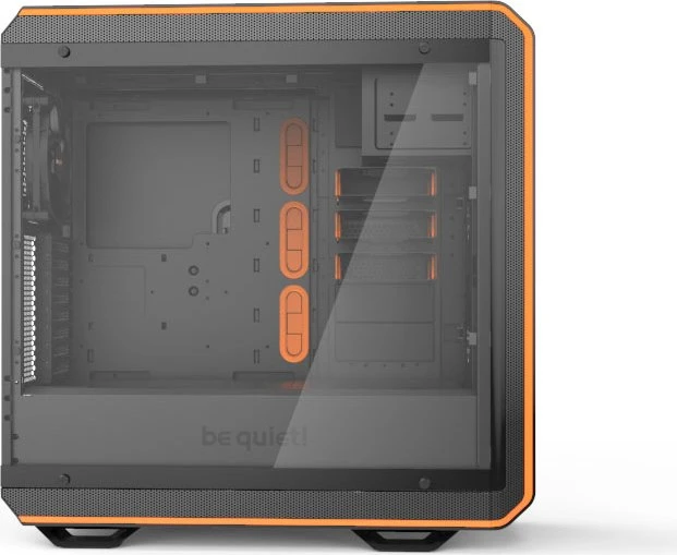 be quiet! Dark Base Pro 900 Rev. 2, orange, Glasfenster, schallgedämmt