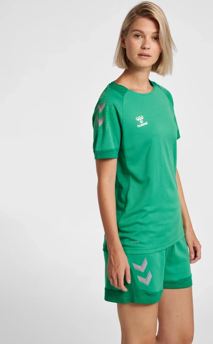 hummel Lead Poly Trikot kurzarm jelly bean (Damen)