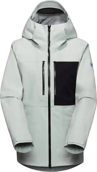 Mammut Stoney HS Hooded Skijacke silver sage/black (Damen)