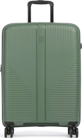 Travelite Air Stripe Trolley M erweiterbar green