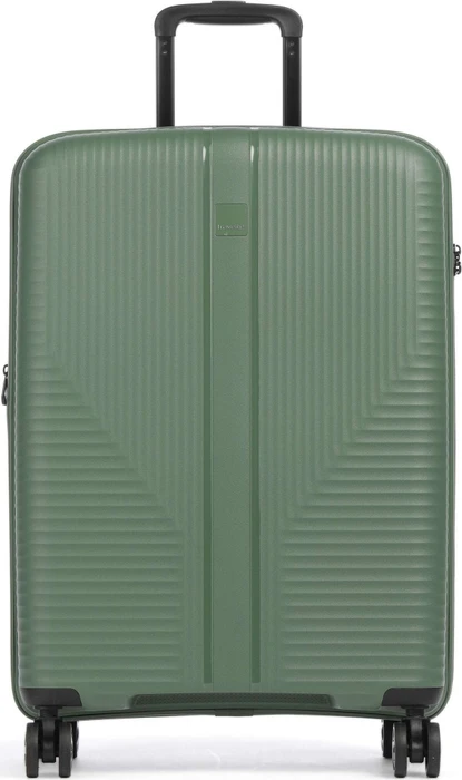 Travelite Air Stripe Trolley M erweiterbar green