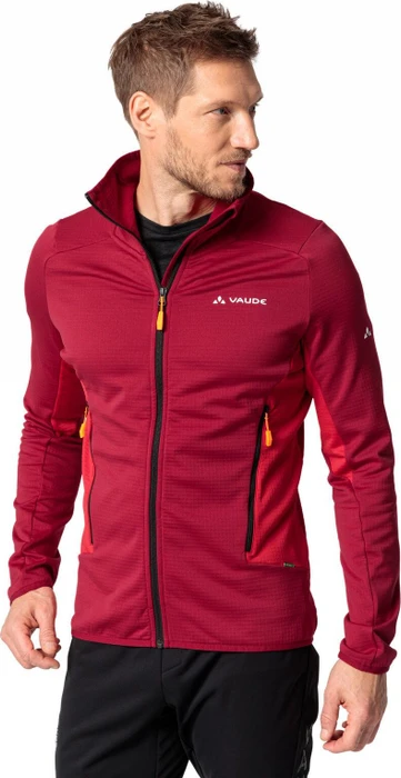 Vaude Monviso Fleece II Jacke dark indian red (Herren)