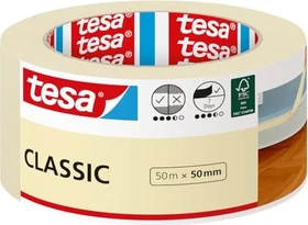 tesa Malerband Classic beige, Klebeband, 50mm/50m, 1 Stück
