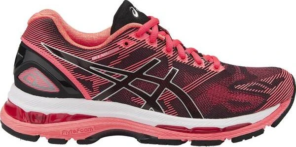 Asics Gel-Nimbus 19 black/silver/diva pink (Damen)