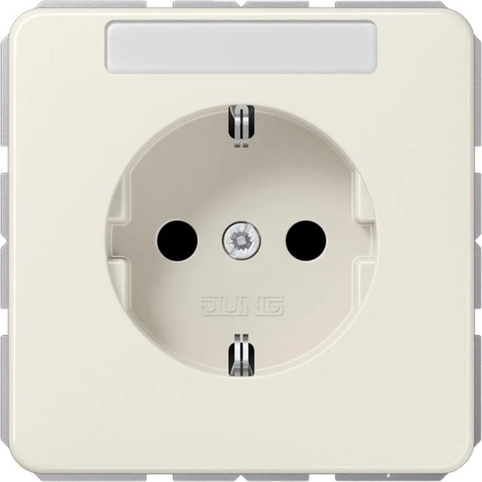 Jung Serie CD SCHUKO Steckdose Thermoplast 16A 250V, weiß