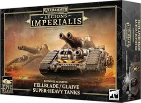 Games Workshop Warhammer The Horus Heresy: Legions Imperialis - Legiones Astartes - Fellblade/Glaive Super-Heavy Tanks