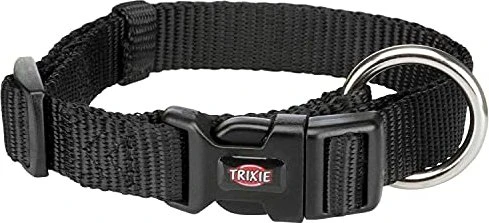 Trixie Premium Halsband, S-M, schwarz