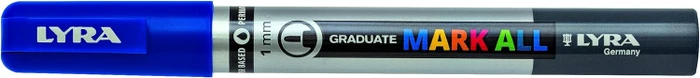 Lyra Graduate Mark All Permanentmarker 1mm sortiert, 12er-Set, Box