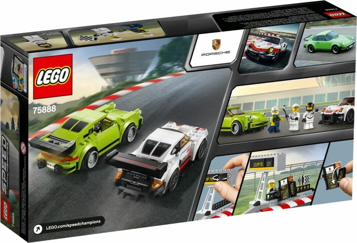 LEGO Speed Champions - Porsche 911 RSR und 911 Turbo 3.0