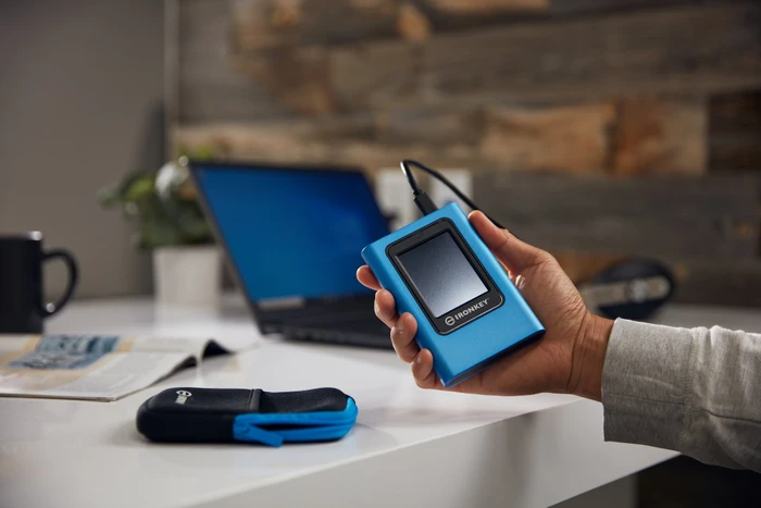 Kingston IronKey Vault Privacy 80 External SSD, 3.84TB, USB-C 3.0