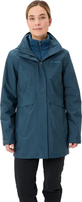 Vaude Idris 3in1 IV Funktionsmantel dark sea (Damen)
