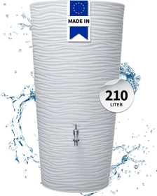 Garantia Natura 2in1 Regenwassertank 210l arctic