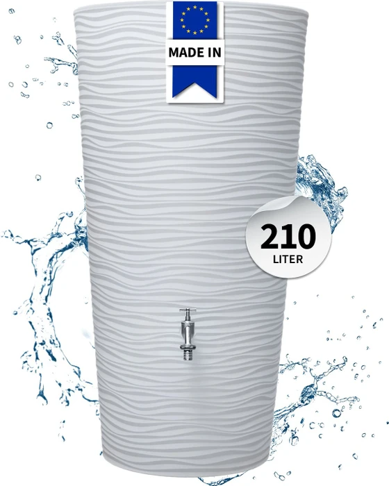 Garantia Natura 2in1 Regenwassertank 210l arctic