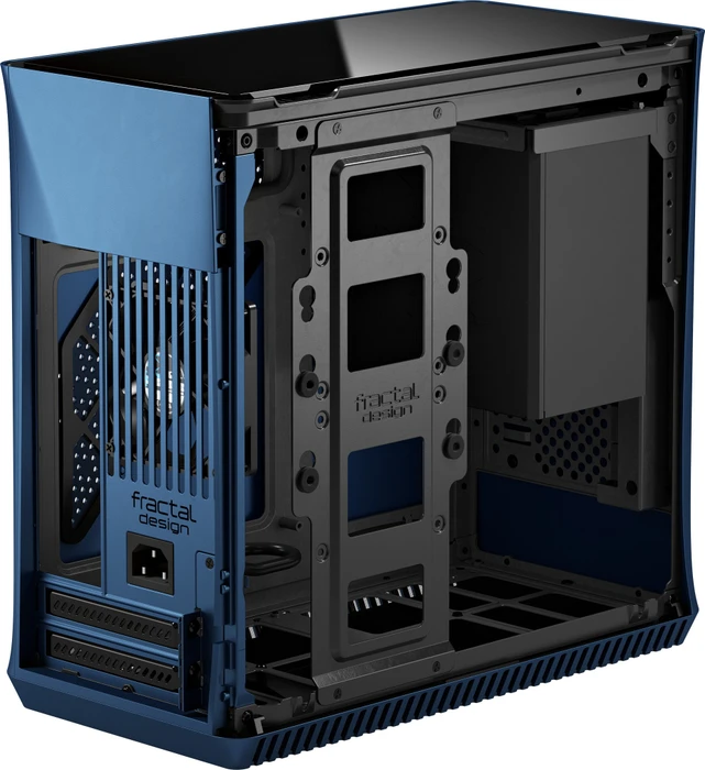 Fractal Design Era ITX Cobalt TG, Glasfenster, Mini-ITX
