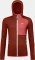 Ortovox Fleece Hoody Funktionsjacke clay orange (Damen) Vorschaubild