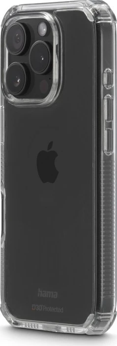 Hama Handyhülle Extreme Protect für Apple iPhone 16 Pro transparent