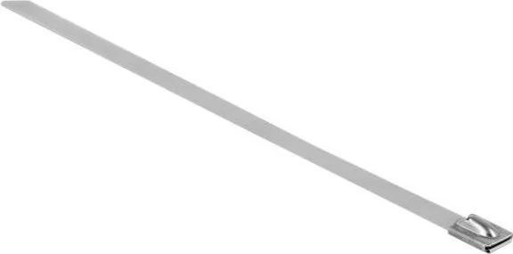 DeLOCK Edelstahl Kabelbinder, 7.9mm, 300mm, edelstahl, 10 Stück