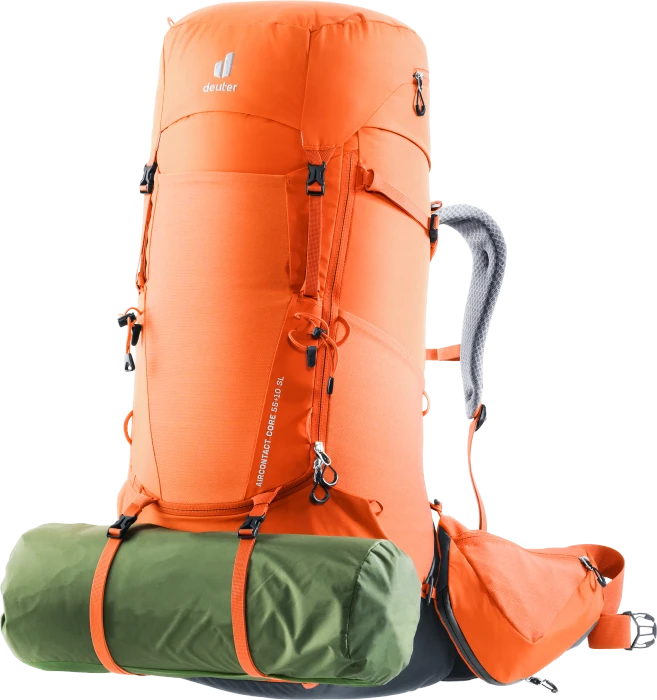 Deuter Aircontact Core 55+10 SL paprika/graphite (Damen)