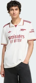 adidas FC Arsenal 2025/2026 Ausweichtrikot kurzarm cloud white/team coll burgundy 2 (Herren)