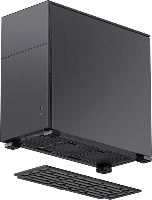 Jonsbo D41 Black, schwarz, Glasfenster
