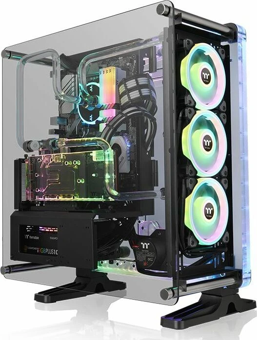 Thermaltake DistroCase 350P, Glasfenster