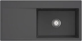 Villeroy & Boch Subway Style 60 flat flächenbündig Becken rechts graphite