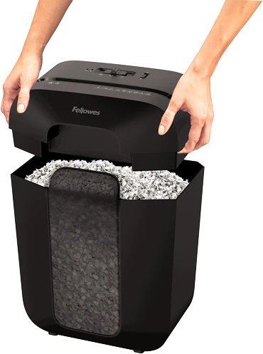 Fellowes Powershred LX41 Mini-Cut schwarz, 4x12mm