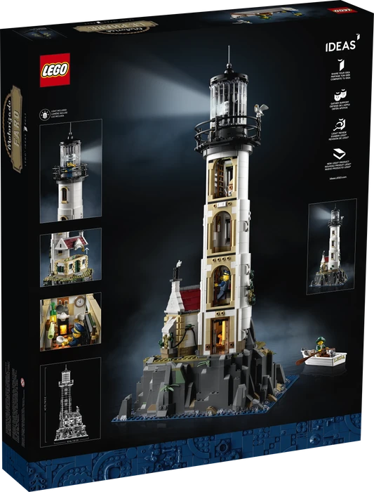 LEGO Ideas - Motorisierter Leuchtturm