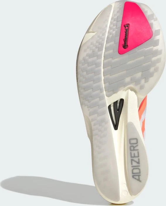 adidas Adizero Takumi Sen 10 cloud white/beam orange/lucid red (Damen)