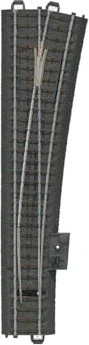 Märklin - Spur H0 Gleis - Schlanke Weiche rechts Länge 236.1mm