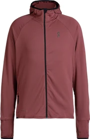 On Climate Zip Hoodie Laufjacke barberry (Herren)