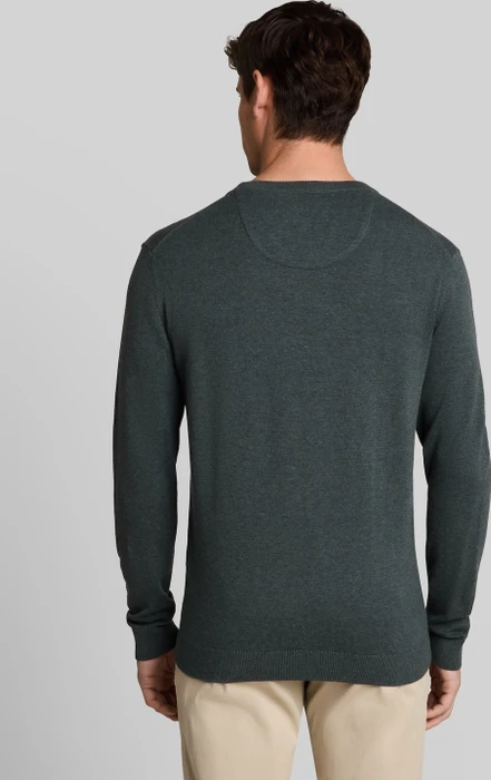 Tom Tailor Basic Baumwolle Strickpullover grün (Herren)