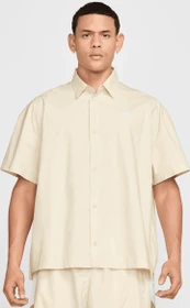 Nike Club Hemd kurzarm light khaki/white (Herren)