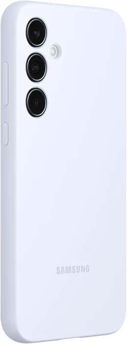 Samsung Silicone Case für Galaxy A35 5G Light Blue