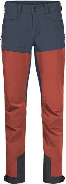 Bergans Bekkely Hybrid Hose lang brick/orion blue (Damen)