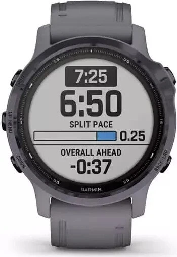 Garmin Fenix 6S Pro Solar amethyst steel/shale grey