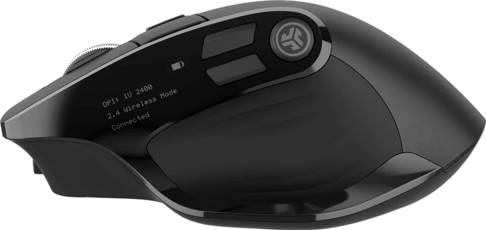 JLab Epic Wireless Mouse, schwarz, USB/Bluetooth