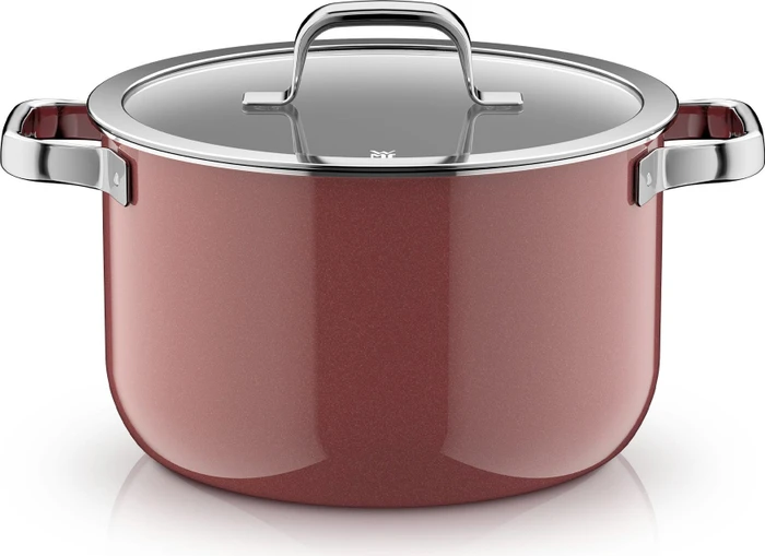 WMF Fusiontec Mineral Pro Kochtopf-Set rose quartz, 4-tlg.