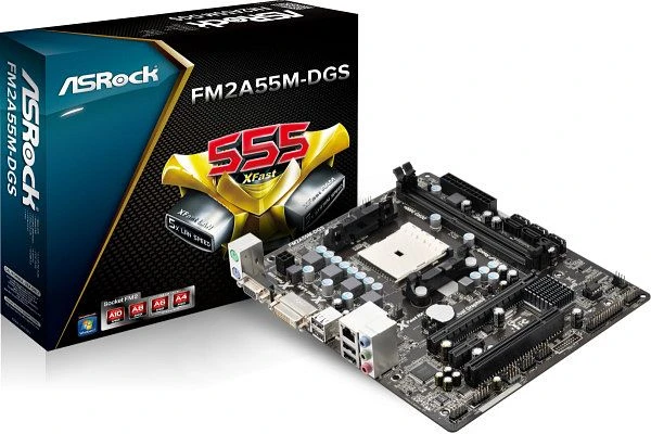 ASRock FM2A55M-DGS (AMD FM2)