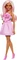 Mattel Barbie - Fashionistas Barbie mit pastellrosa Haaren, einem trägerlosen Kleid mit Rosenoberteil Vorschaubild